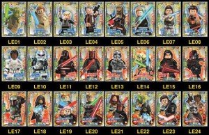 Lego Star Wars Series 1 - LE карты