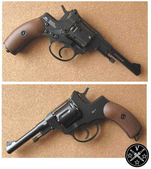 Ці пневматичні револьвери Наган від компанії «Gletcher»   можна придбати в інтернет-магазині Air-Gun