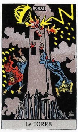 Образ шістнадцятого аркана - Вежі несе нам можливість катарсису, звільнення через руйнування