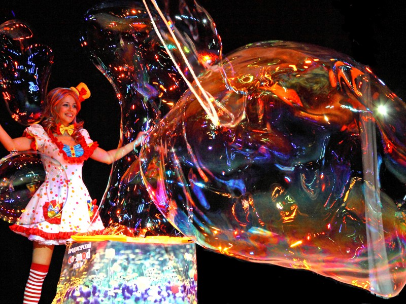 Інтерактивна вистава «Crazy Bubble Show»