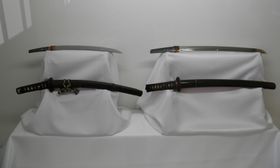 Самурайські мечі, Фото: Антон каймаком   Тут можна побачити металеву емальований і дерев'яну лаковану посуд, виготовлену майстерними майстрами