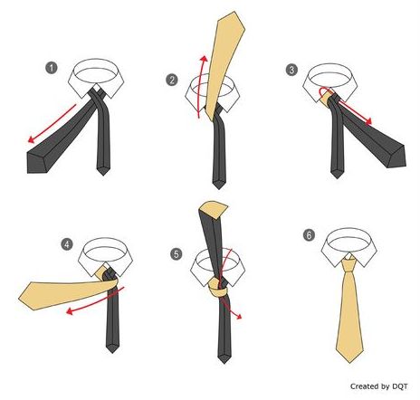 В'язані краватки явно не варто зав'язувати такими вузлами, а ось шовкові - цілком можна, так само як і моделі з суміші шовку з шерстю або льоном (головне - не надто товсті)
