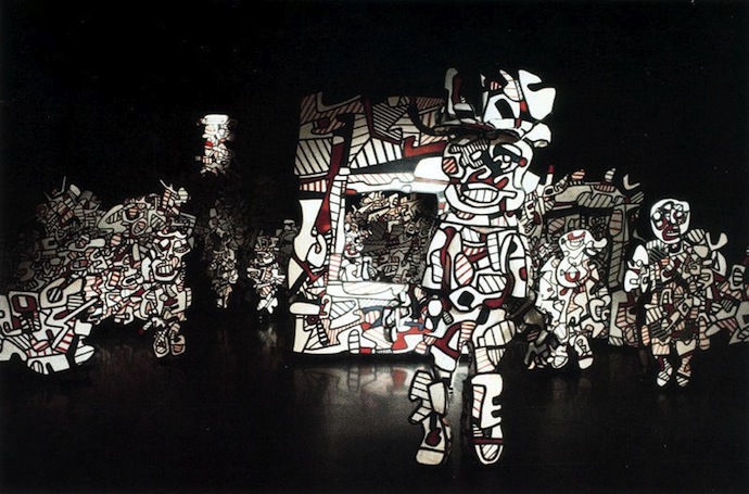 Жан Дюбюффе в музеї Les Arts Decoratifs, c 24 жовтня по 1 грудня 2013