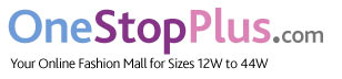 OneStopPlus великий і доброзичливий інтернет-магазин США, який пропонує жіночий і чоловічий одяг і взуття великих розмірів
