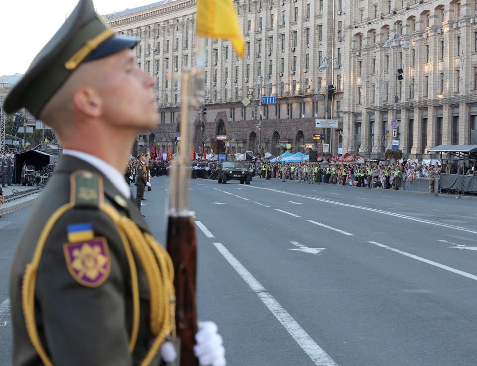 Також в тренуванні брали участь Прапороносна групи з Грузії, Латвії, Данії, Польщі та прапороносна група багатонаціональної бригади «ЛитПолУкрбриг»