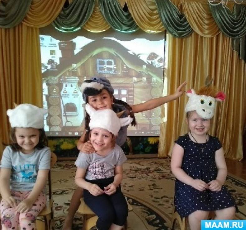 Вокальна постановка казки «Вовк і семеро козенят та на новий лад» з дітьми гуртка «Вокал» в ДНЗ   Залишився позаду в квітні наш звітний концерт гуртка Вокал