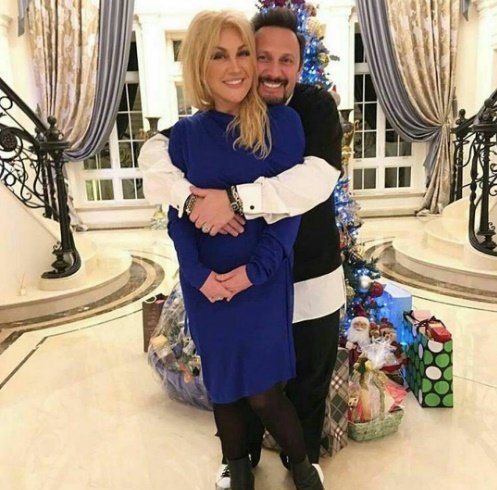 Стас Михайлов з дружиною