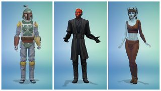 2015-05-04 SimGuruCoop   Міжгалактичний показ мод   Давним-давно (в минулому жовтні) в далекій-далекій галактиці (в цьому блозі) ми оголосили, що костюми Star Wars ™ буду додані в The Sims 4
