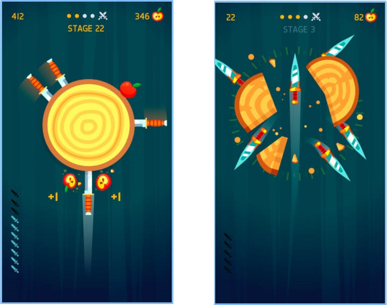 завантажити гру   Knife Hit   з App Store: