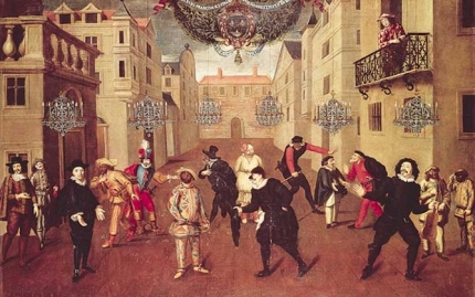 Венеціанський карнавалежегодно відзначається в лютому