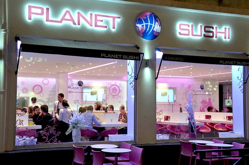 Кайтен-дзусі в Парижі - Planet Sushi